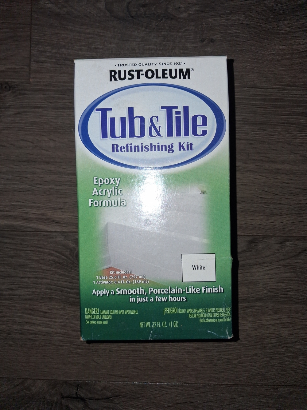 Tub & Tile Refinishing Kit - White
